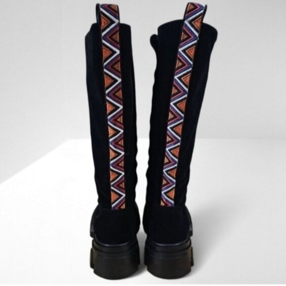 FARM Rio Black and Multicolor Winter Boots